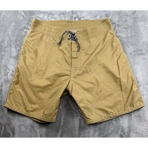 Birdwell Beach Britches Board Shorts Mens 32x6.5 Tan Summer Beach Swim Surf
